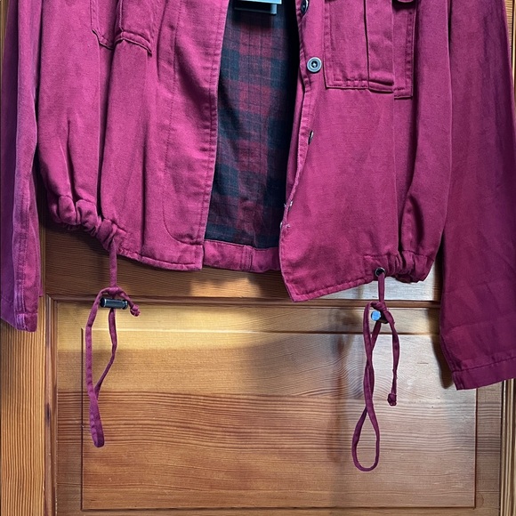 Red Maverick Women's Jacket by Rails - Picture 3 of 7